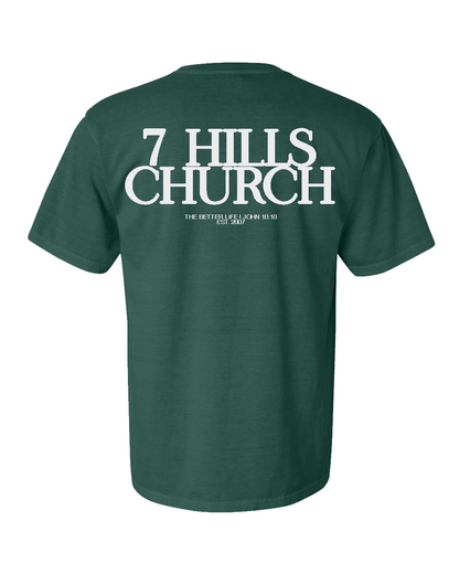 7 Hills Church Block Tee